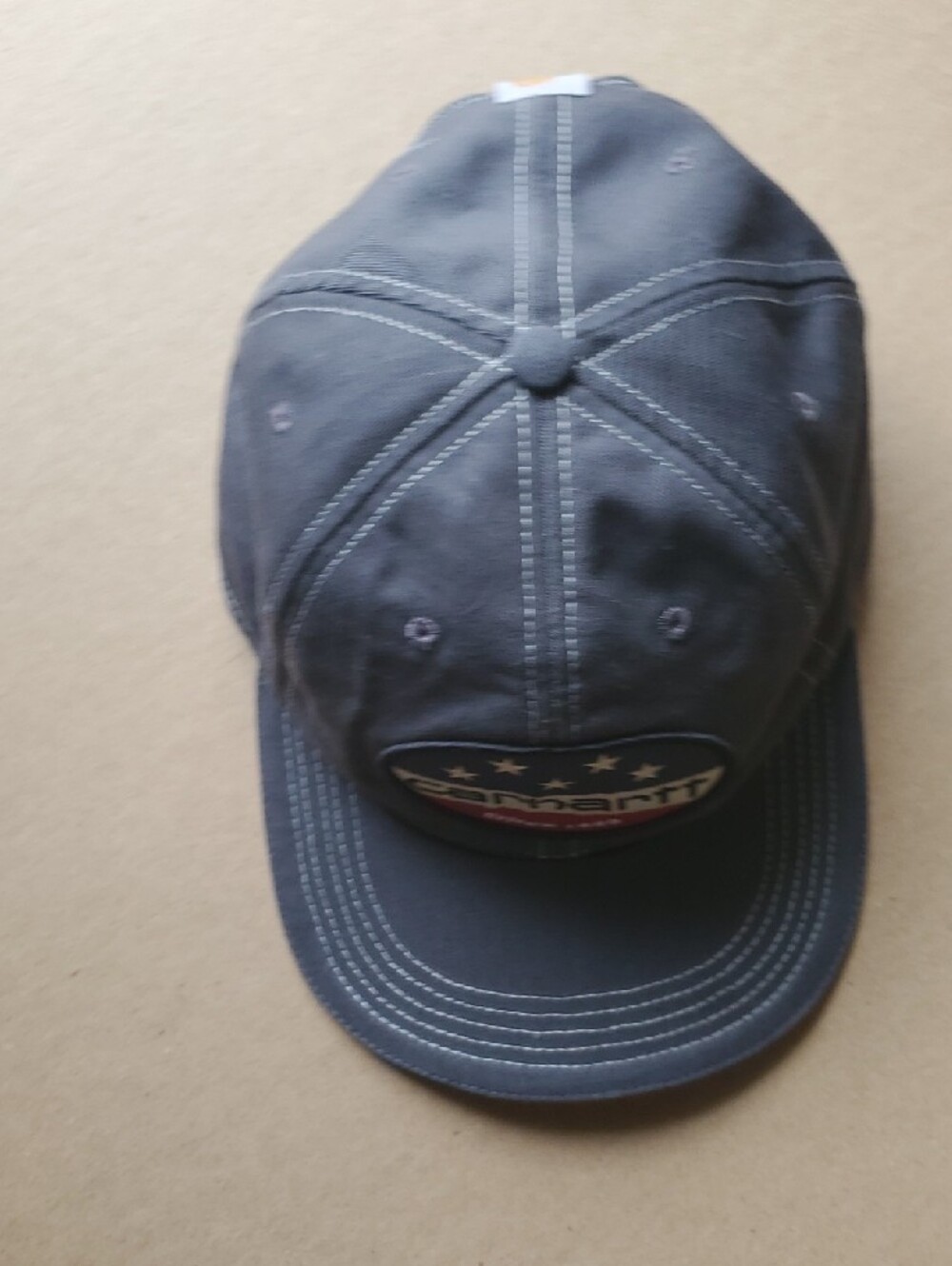 Carhartt Men’s Dark Blue Patch Logo Cap - Picture 6 of 8
